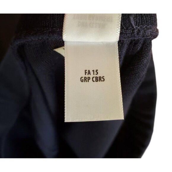 St. John Caviar Kasia Navy Knit Pants Size 2 Wool Blend Pull-On NWT - Picture 7 of 8
